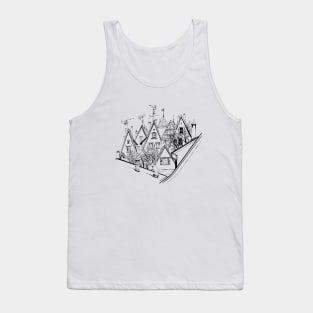 Medieval old town of Rothenburg ob der Tauber, Bavaria, Germany Tank Top